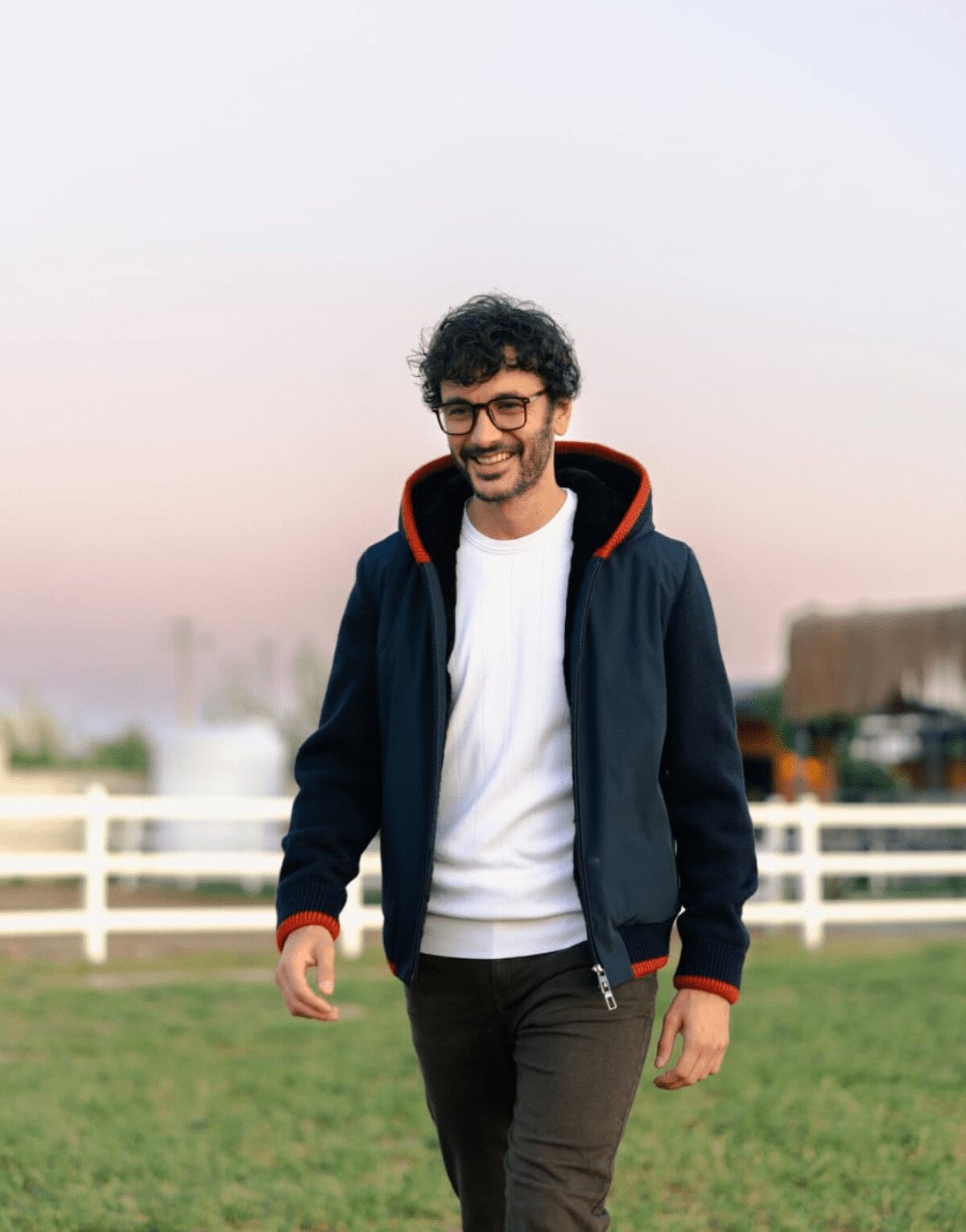 Wool linen sleeves & Fur
