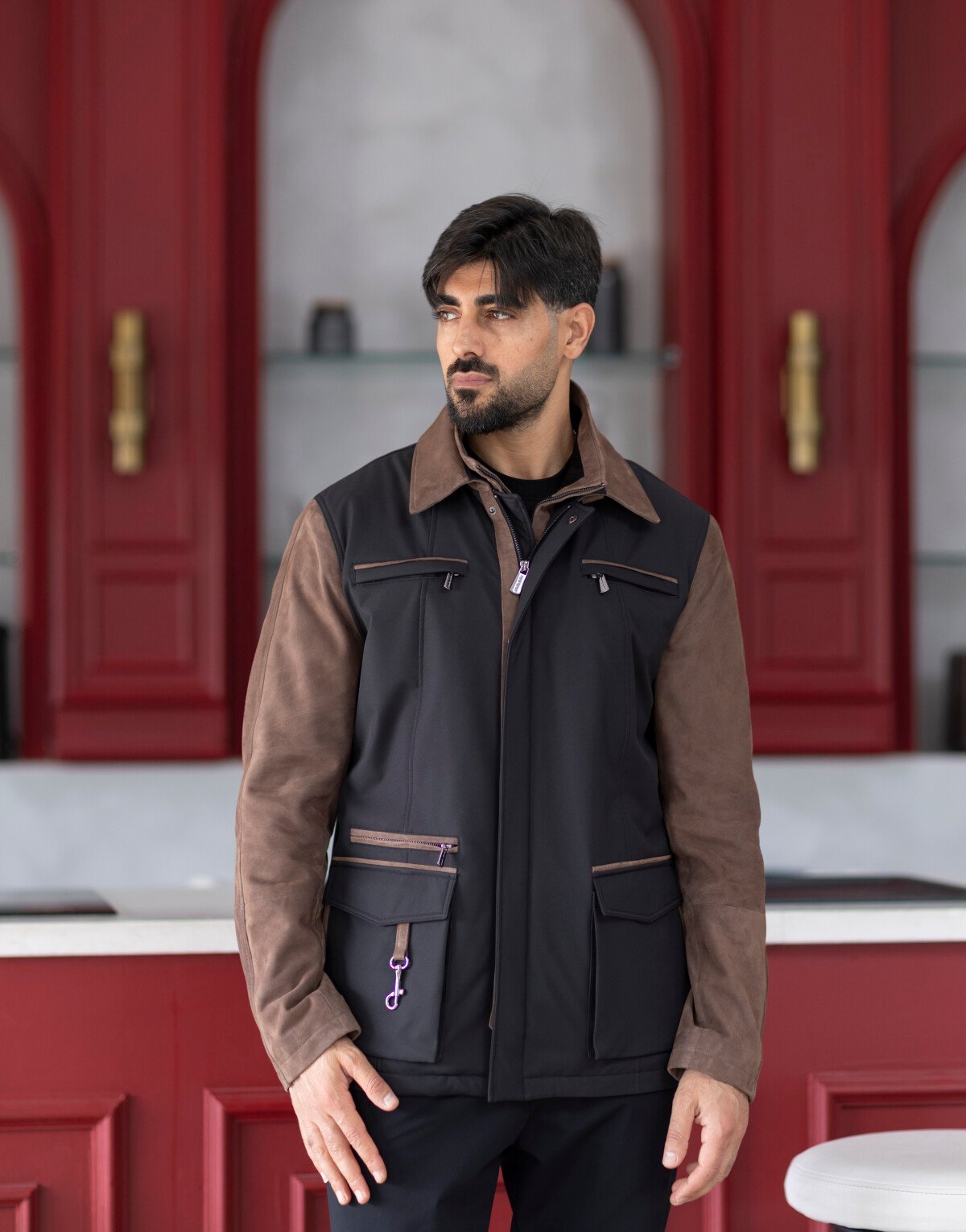 The "Dune-Crest" HydroSuede Hybrid Jacket