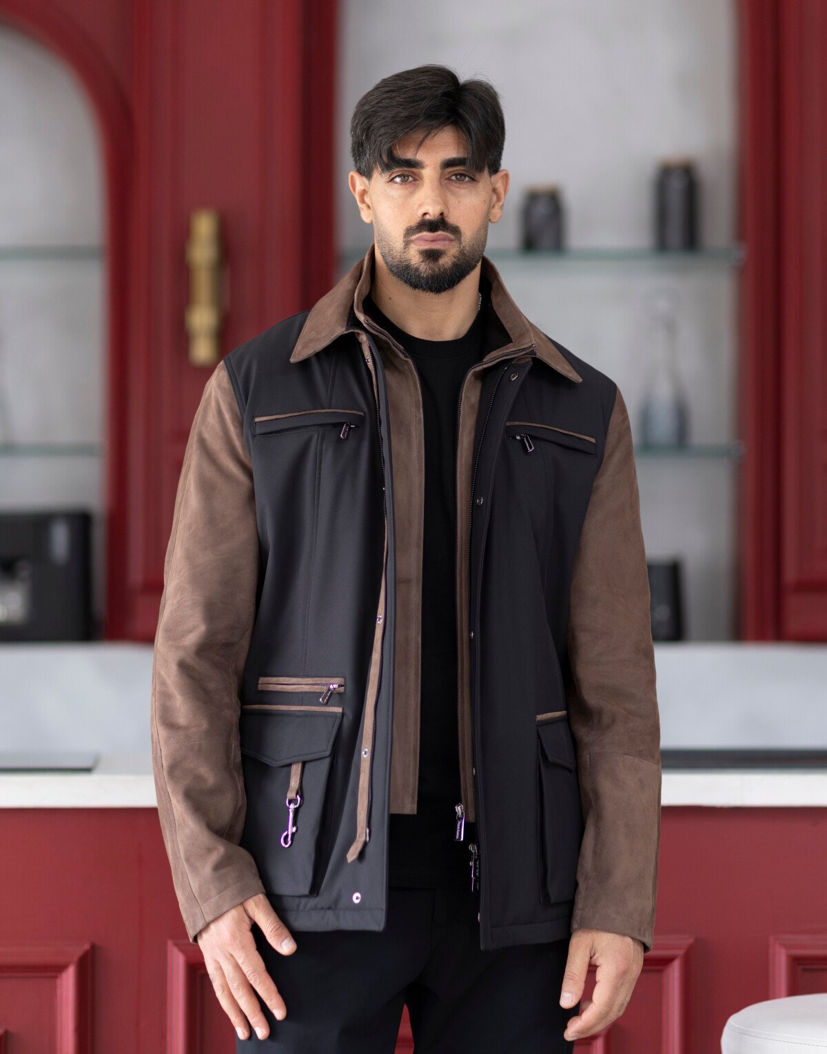 The "Dune-Crest" HydroSuede Hybrid Jacket
