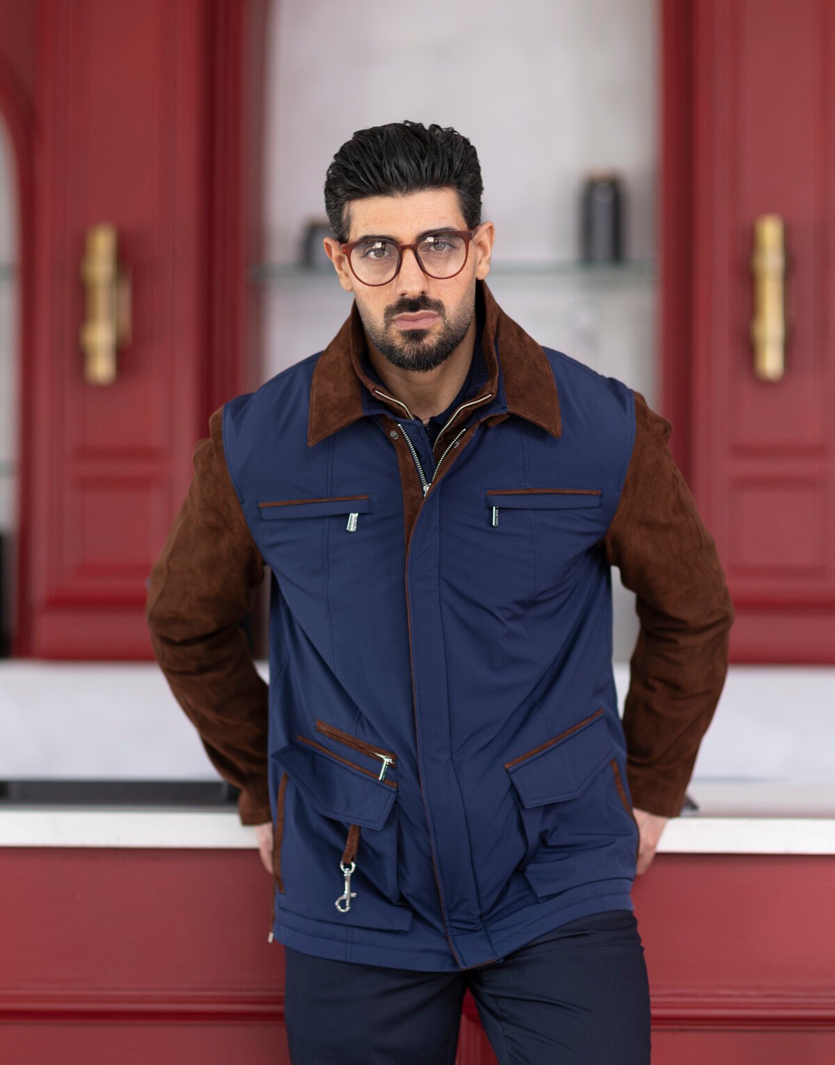 The "Dune-Crest" HydroSuede Hybrid Jacket