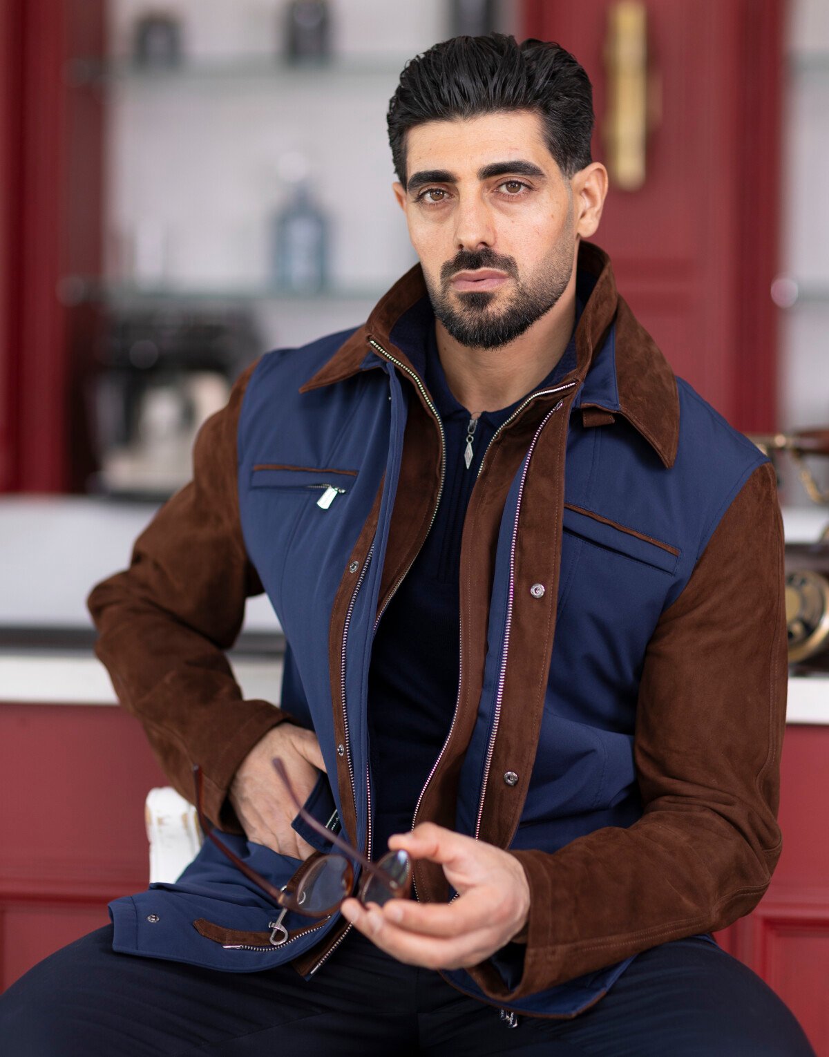 The "Dune-Crest" HydroSuede Hybrid Jacket